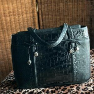 Black Satchel Bag by Brighton